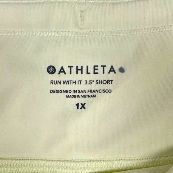 ATHLETA Run with It 3.5 Inch Running Shorts 1X NWT - Picture 5 of 10